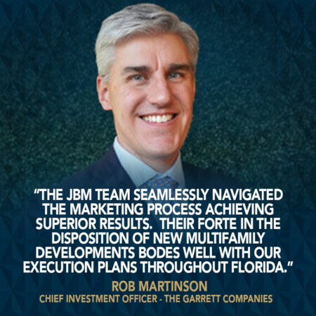 Rob Martinson | Chief Investment Officer – The Garrett Companies