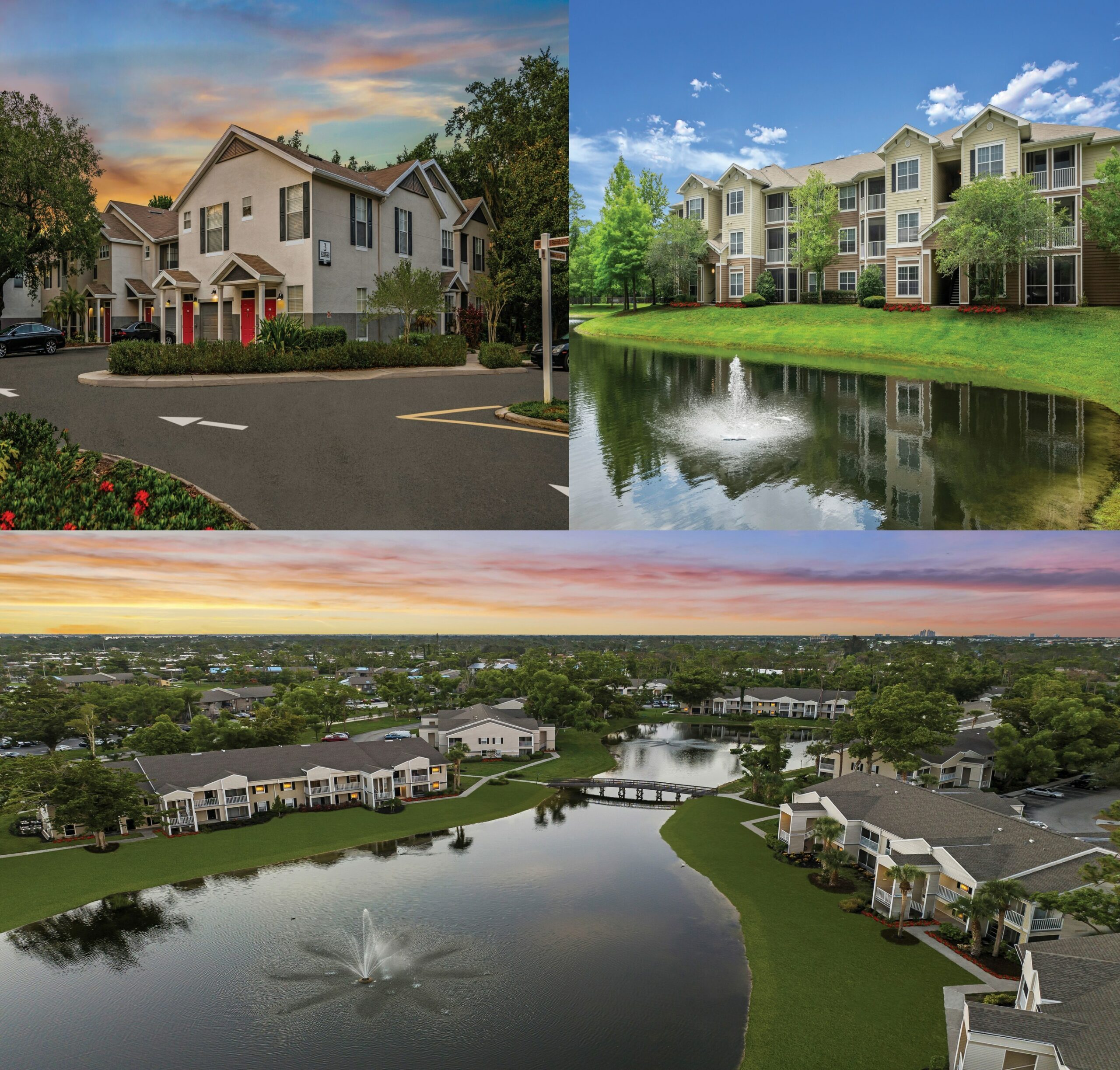 JBM® Exclusively Lists $168.5MM, 3 Property Florida Multifamily Portfolio for Inland Real Estate Group (Rivertree - 251 units, Cypress Pointe - 194 units, & Brantley Pines - 296 units)